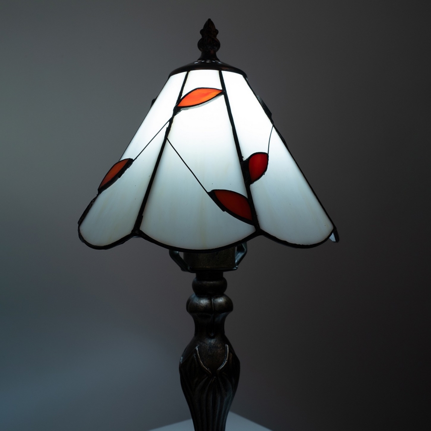Brilagi - Tiffany vitražna namizna svetilka FOLIA 1xE27/60W/230V