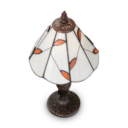 Brilagi - Tiffany vitražna namizna svetilka FOLIA 1xE27/60W/230V