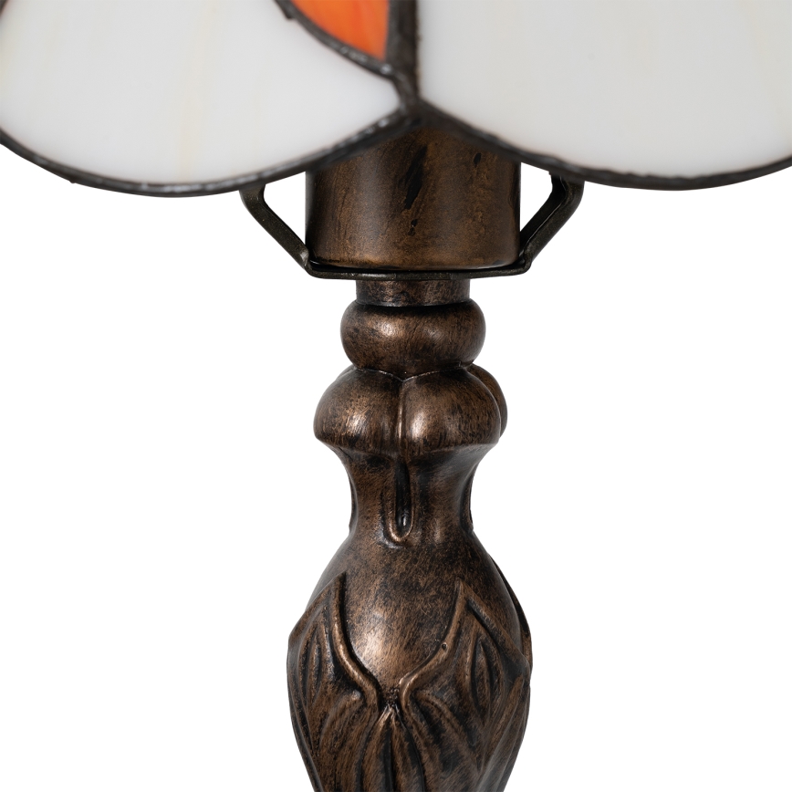 Brilagi - Tiffany vitražna namizna svetilka FOLIA 1xE27/60W/230V