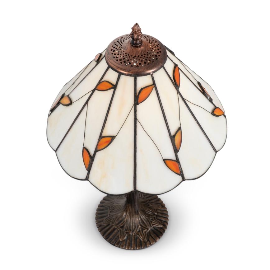 Brilagi - Tiffany vitražna namizna svetilka FOLIA 1xE27/60W/230V