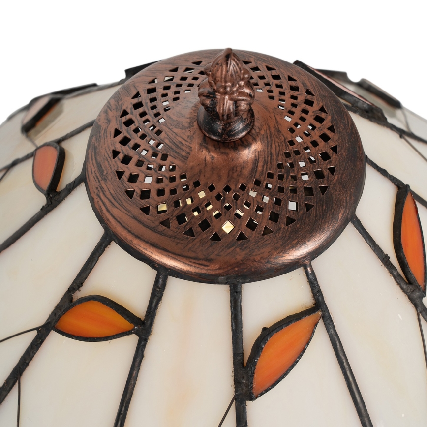 Brilagi - Tiffany vitražna namizna svetilka FOLIA 1xE27/60W/230V