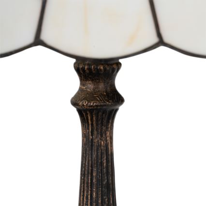 Brilagi - Tiffany vitražna namizna svetilka FOLIA 2xE27/60W/230V