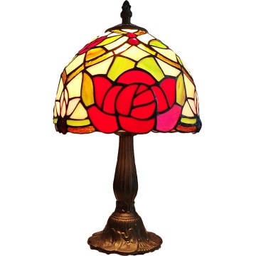 Brilagi - Tiffany vitražna namizna svetilka GARLAN 1xE14/40W/230V