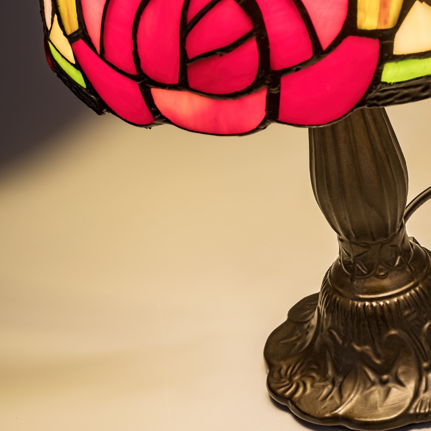 Brilagi - Tiffany vitražna namizna svetilka GARLAN 1xE14/40W/230V