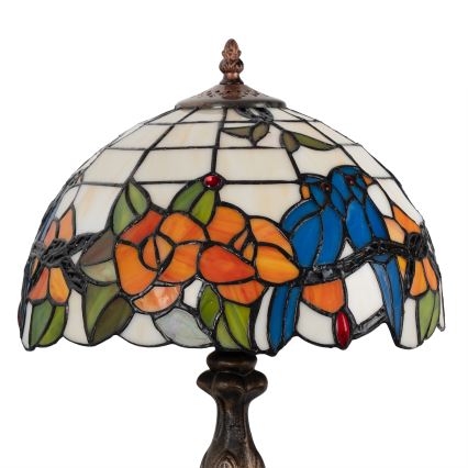 Brilagi - Tiffany vitražna namizna svetilka JUNGLE 1xE27/60W/230V