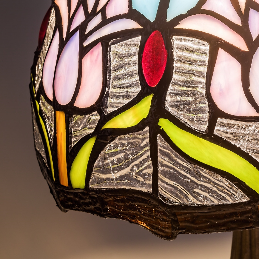 Brilagi - Tiffany vitražna namizna svetilka LORAS 1xE14/40W/230V