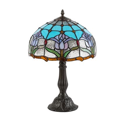 Brilagi - Tiffany vitražna namizna svetilka LORAS 1xE27/40W/230V