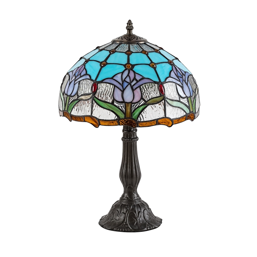 Brilagi - Tiffany vitražna namizna svetilka LORAS 1xE27/40W/230V