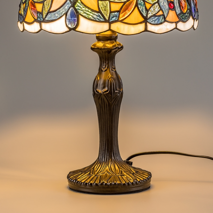 Brilagi - Tiffany vitražna namizna svetilka LUISA 1xE27/40W/230V
