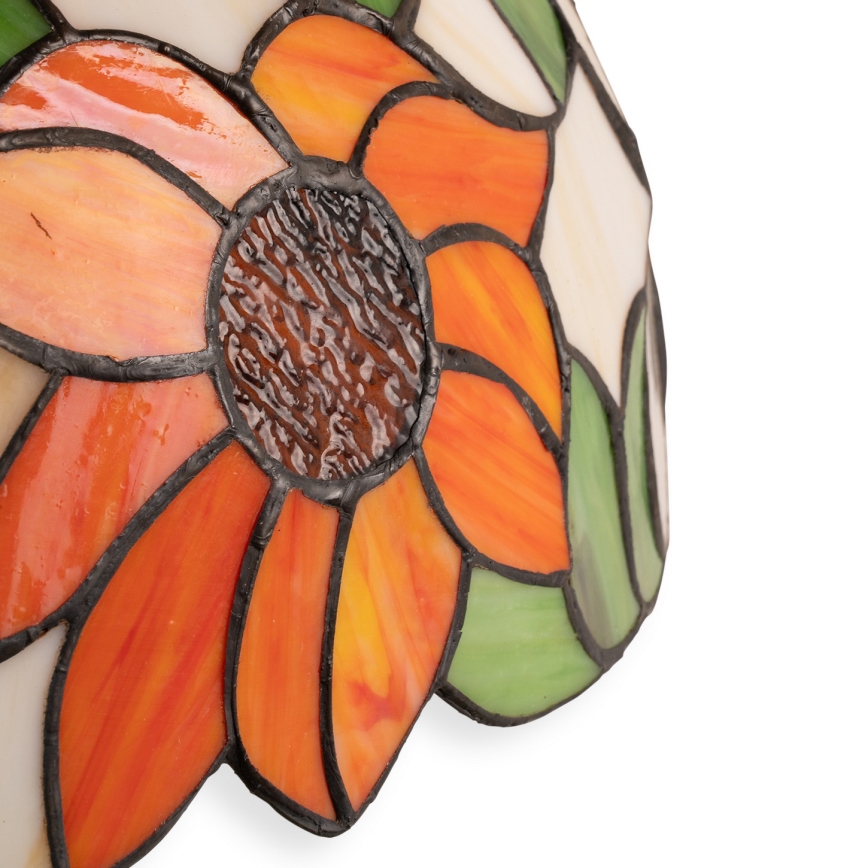 Brilagi - Tiffany vitražna namizna svetilka SUNFLOWER 1xE27/60W/230V