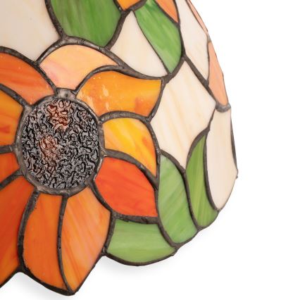 Brilagi - Tiffany vitražna namizna svetilka SUNFLOWER 2xE27/60W/230V