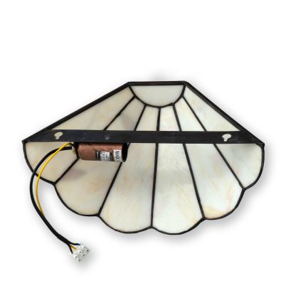 Brilagi - Tiffany vitražna stenska svetilka FOLIA 1xE14/40W/230V