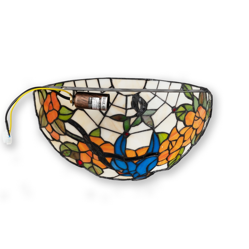 Brilagi - Tiffany vitražna stenska svetilka JUNGLE 1xE14/40W/230V