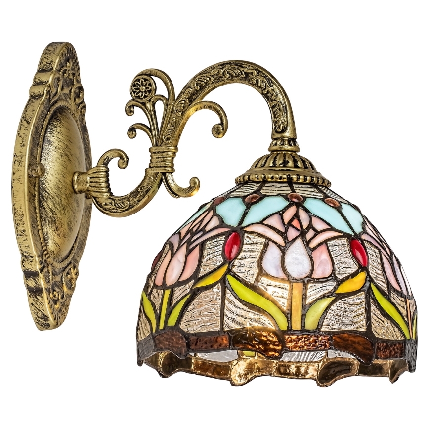 Brilagi - Tiffany vitražna stenska svetilka LORAS 1xE27/40W/230V