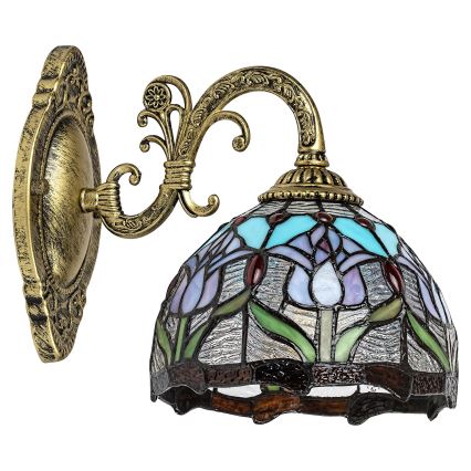 Brilagi - Tiffany vitražna stenska svetilka LORAS 1xE27/40W/230V