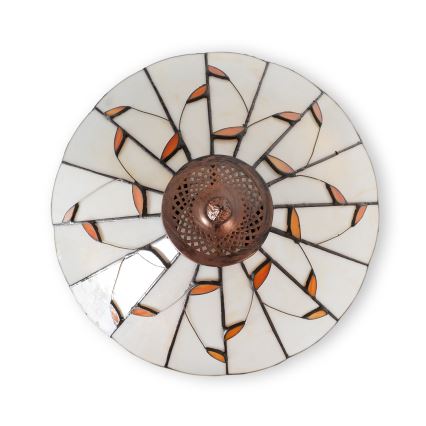 Brilagi - Tiffany vitražna stoječa svetilka FOLIA 2xE27/60W/230V