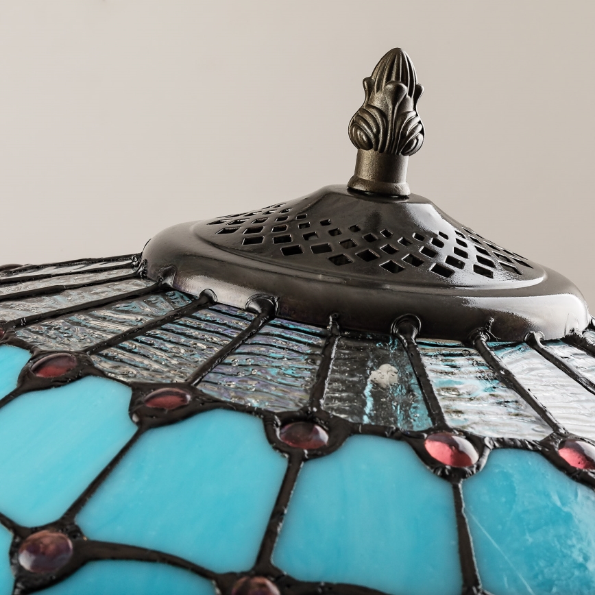 Brilagi - Tiffany vitražna talna svetilka LORAS 2xE27/60W/230V