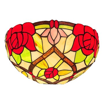 Brilagi - Tiffany vitražno stensko svetilo GARLAN 1xE14/40W/230V