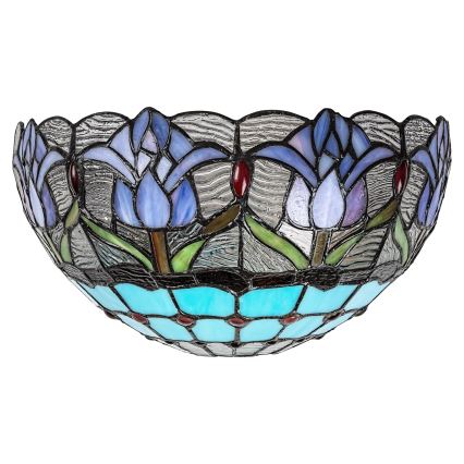 Brilagi - Tiffany vitražno stensko svetilo LORAS 1xE14/40W/230V