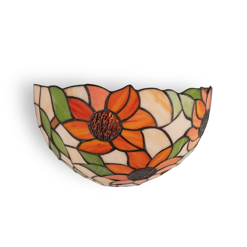 Brilagi - Tiffany vitražno stensko svetilo SUNFLOWER 1xE14/40W/230V