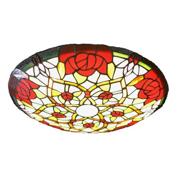 Brilagi - Tiffany vitražno stropno svetilo GARLAN 2xE27/60W/230V