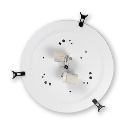 Brilagi - Tiffany vitražno stropno svetilo IVORY 2xE27/60W/230V premer 40 cm
