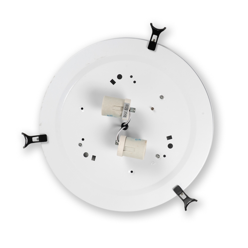 Brilagi - Tiffany vitražno stropno svetilo IVORY 2xE27/60W/230V premer 40 cm