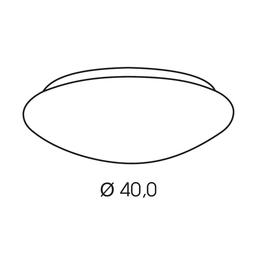 Brilagi - Tiffany vitražno stropno svetilo, slonokoščena, 3xE27/60W/230V, premer 40 cm