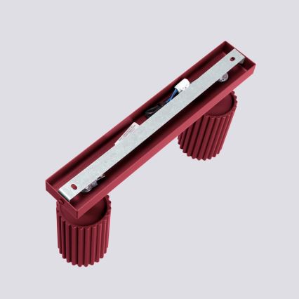 Brilagi - Točkovna svetilka CRESTO 2xGU10/10W/230V bordo