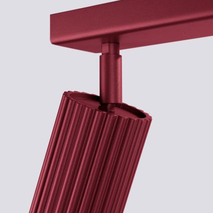 Brilagi - Točkovna svetilka CRESTO 2xGU10/10W/230V bordo