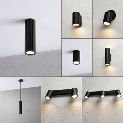 Brilagi - Točkovna svetilka CRISPINA 1xGU10/10W/230V 20 cm črna