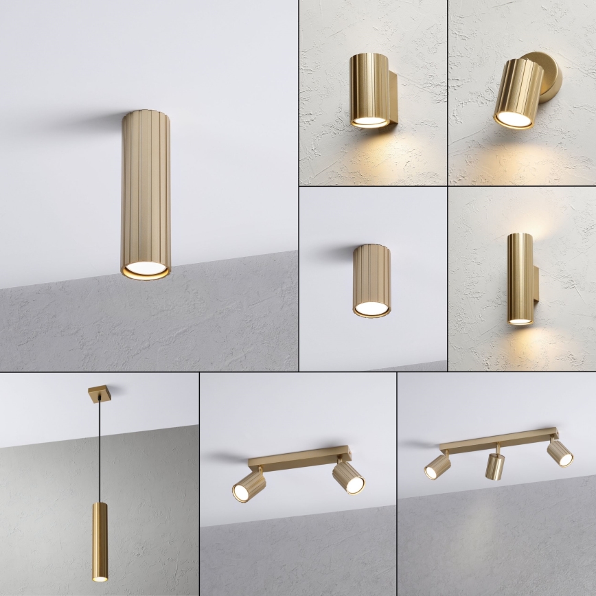 Brilagi - Točkovna svetilka CRISPINA 1xGU10/10W/230V 20 cm zlata