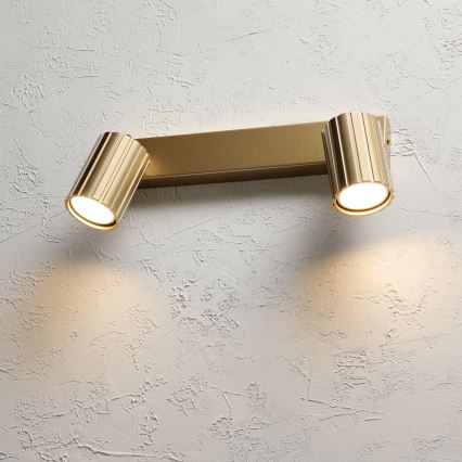 Brilagi - Točkovna svetilka CRISPINA 2xGU10/10W/230V zlata