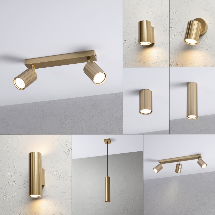 Brilagi - Točkovna svetilka CRISPINA 2xGU10/10W/230V zlata