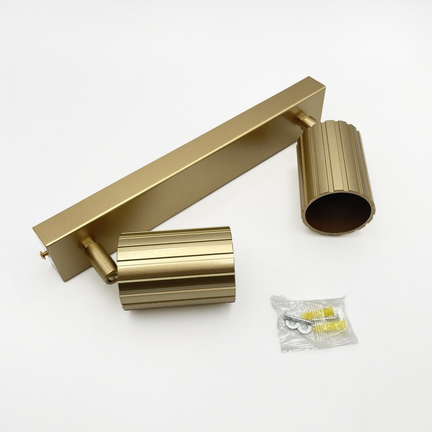 Brilagi - Točkovna svetilka CRISPINA 2xGU10/10W/230V zlata