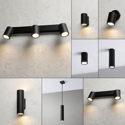 Brilagi - Točkovna svetilka CRISPINA 3xGU10/10W/230V črna