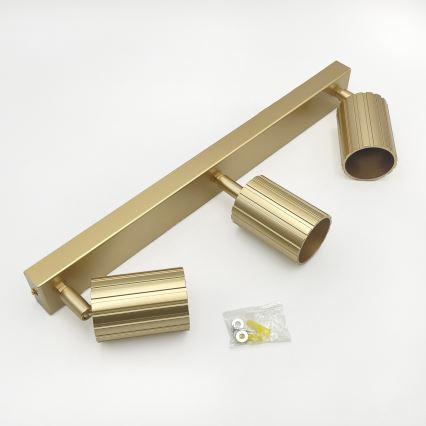 Brilagi - Točkovna svetilka CRISPINA 3xGU10/10W/230V zlata