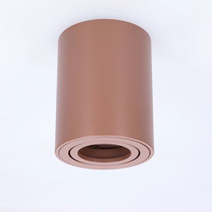 BRILAGI - Točkovna svetilka MIA 1xGU10/30W/230V 100x80 mm rjava