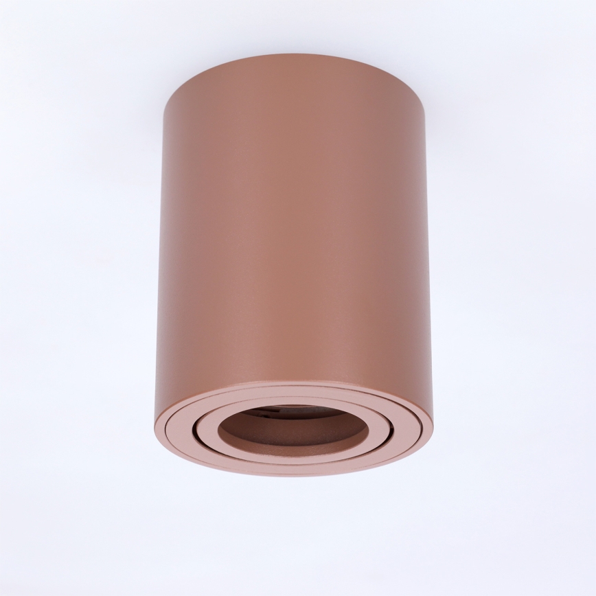 BRILAGI - Točkovna svetilka MIA 1xGU10/30W/230V 100x80 mm rjava