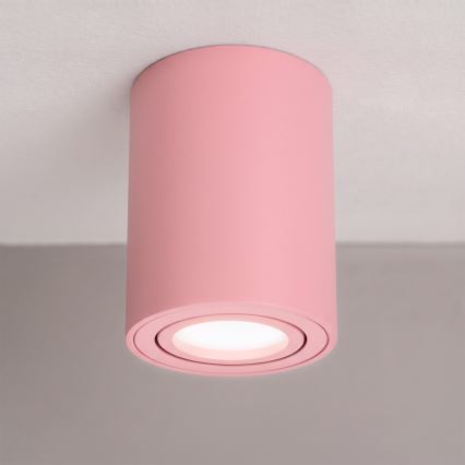 BRILAGI - Točkovna svetilka MIA 1xGU10/30W/230V 100x80 mm rožnata