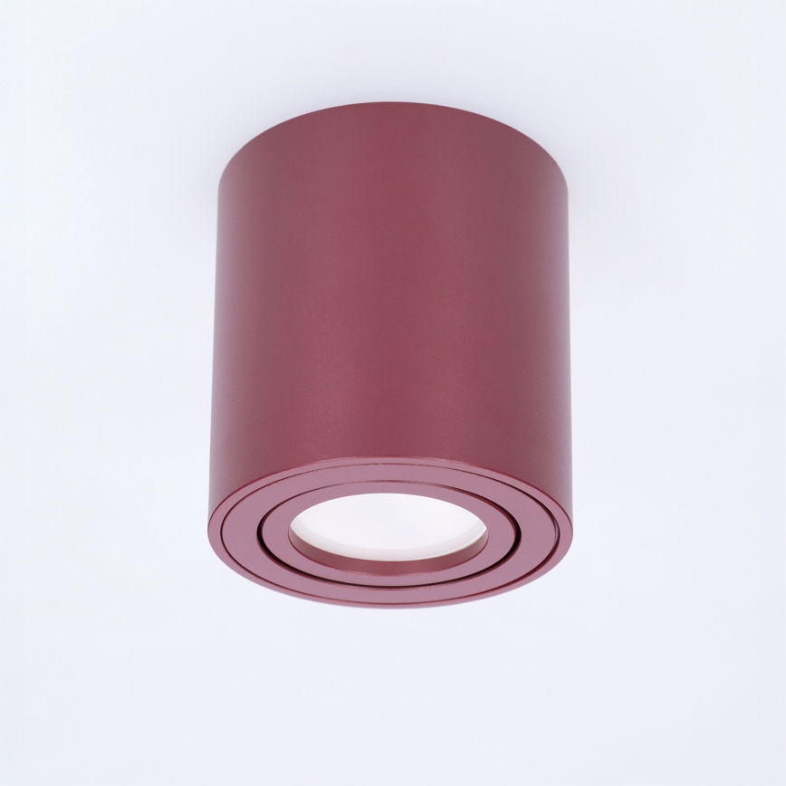 BRILAGI - Točkovna svetilka MIA 1xGU10/30W/230V 84x80 mm bordo