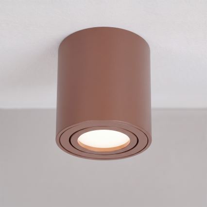 BRILAGI - Točkovna svetilka MIA 1xGU10/30W/230V 84x80 mm rjava