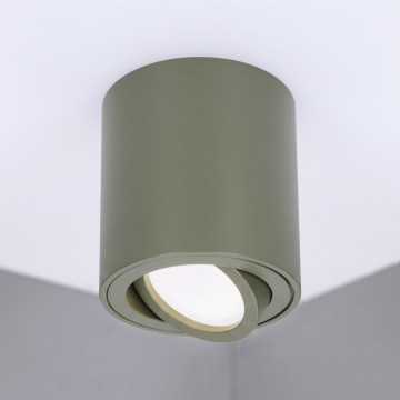 BRILAGI - Točkovna svetilka MIA 1xGU10/30W/230V 84x80 mm temno zelena