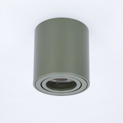 BRILAGI - Točkovna svetilka MIA 1xGU10/30W/230V 84x80 mm temno zelena