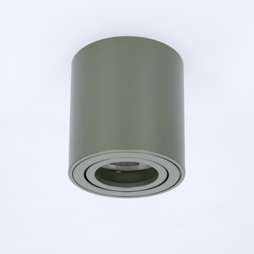 BRILAGI - Točkovna svetilka MIA 1xGU10/30W/230V 84x80 mm temno zelena