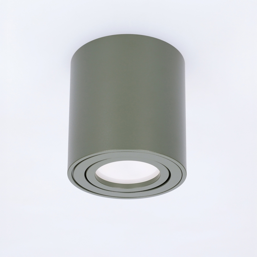 BRILAGI - Točkovna svetilka MIA 1xGU10/30W/230V 84x80 mm temno zelena