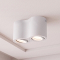 BRILAGI - Točkovna svetilka MIA DOUBLE 2xGU10/30W/230V bela
