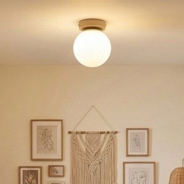 Brilagi - Točkovna svetilka MILO ECRU 1xE27/60W/230V bežna/zlata