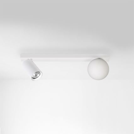 Brilagi - Točkovna svetilka SELE BALL 1xGU10/30W/230V + 1xG9/10W bela