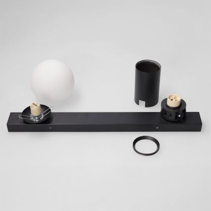 Brilagi - Točkovna svetilka SELE BALL 1xGU10/30W/230V + 1xG9/10W črna